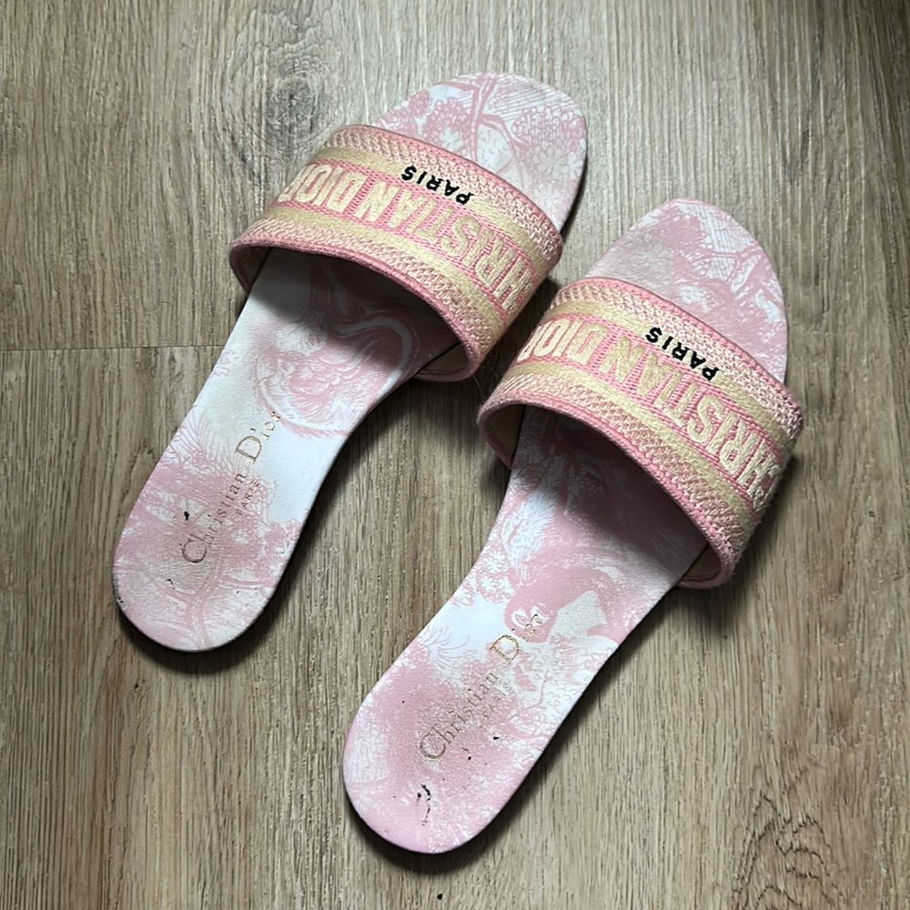 Christian Dior Dway Sandal Slide (EU 40)